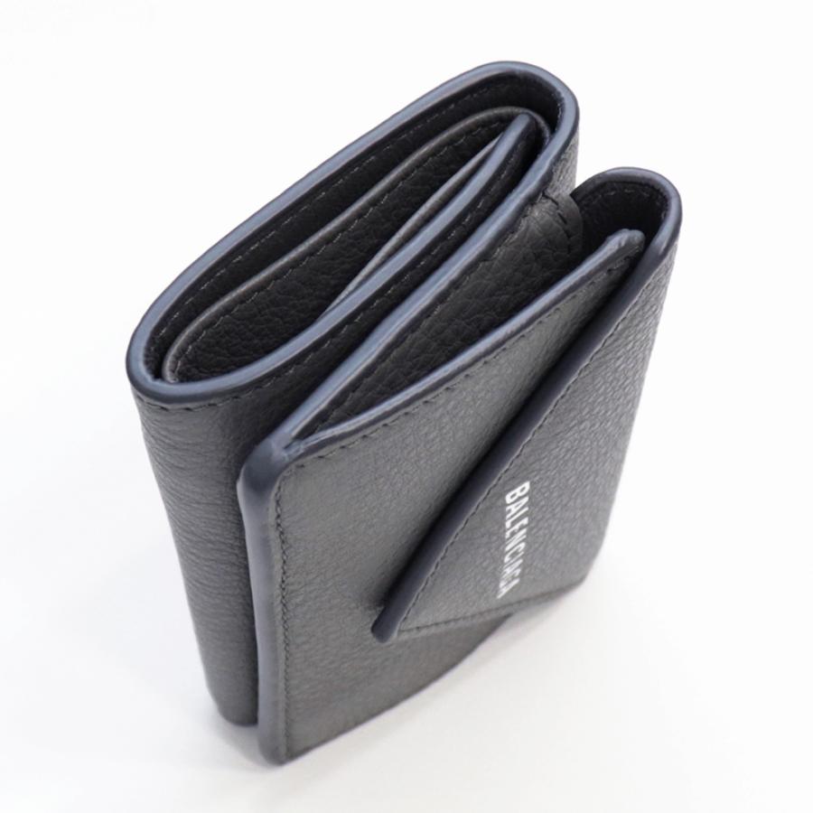 BALENCIAGA バレンシアガ 財布 三つ折り ミニ財布 グレー 灰色 BALENCIAGA バレンシアガ 財布 三つ折り ミニ財布 グレー 灰色