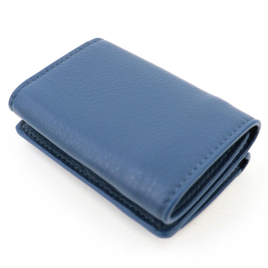 BALENCIAGA バレンシアガ 財布 三つ折り ミニ財布 ペトロブルー BALENCIAGA バレンシアガ 財布 三つ折り ミニ財布 ペトロブルー