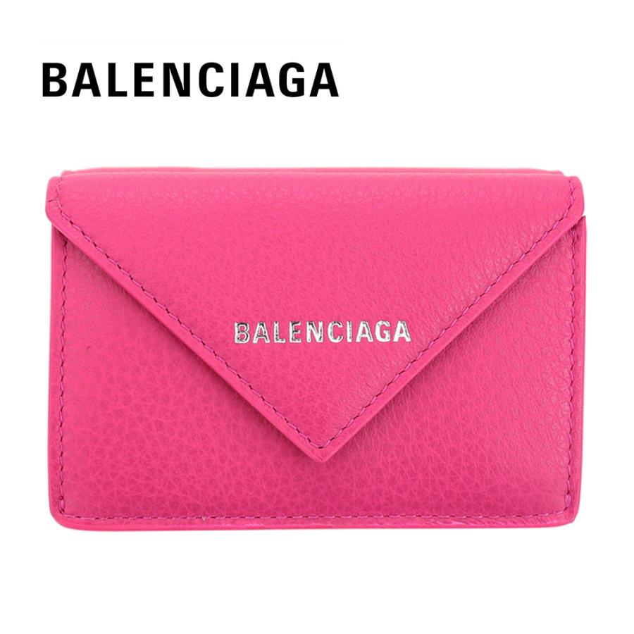 BALENCIAGA バレンシアガ 財布 三つ折り 391446 DLQ0N 5550 ROSE BALENCIAGA バレンシアガ 財布 三つ折り 391446 DLQ0N 5550 ROSE