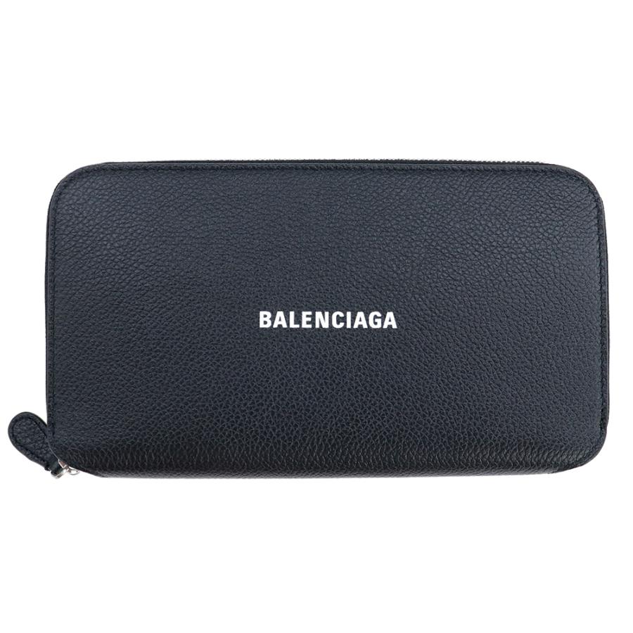 バレンシアガ 財布 長財布 BALENCIAGA ラウンドファスナー 小銭れ付き