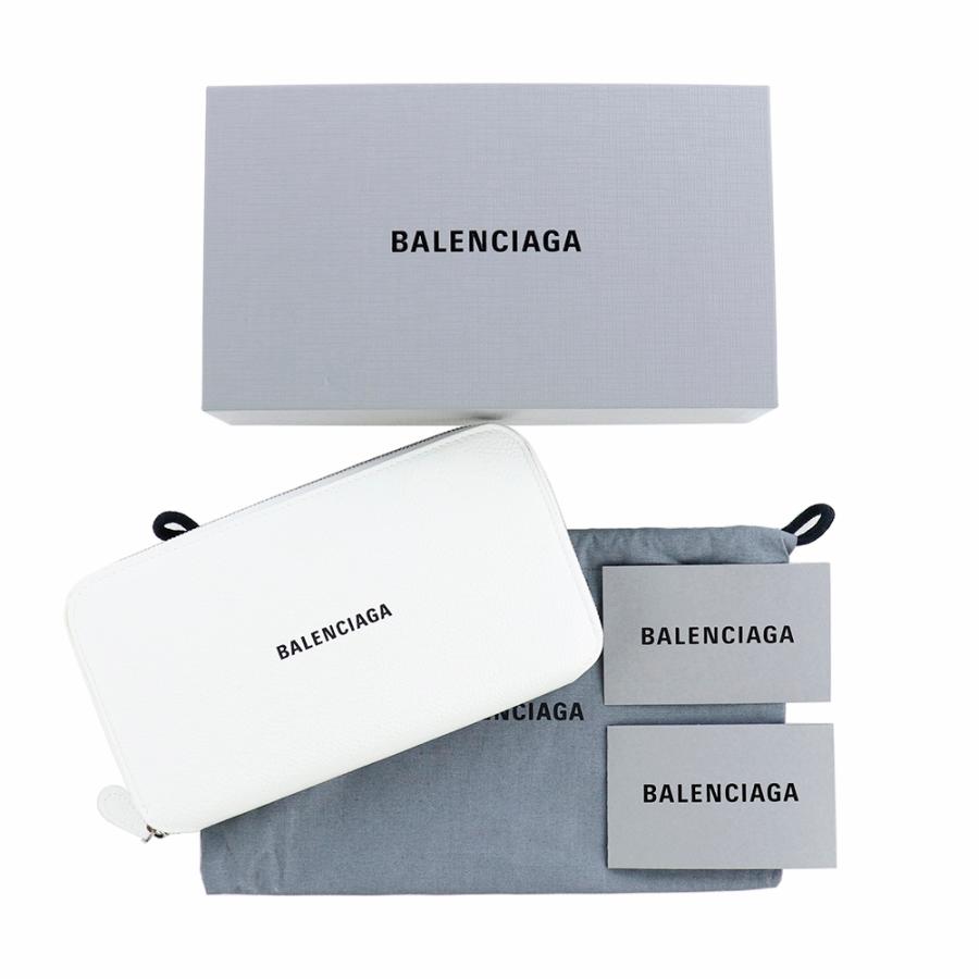 新品未使用品　箱付き　BALENCIAGA 長財布　コンチネンタル　グレー　希少 BALENCIAGA（バレンシアガ） 長財布 キャッシュ コンチネンタル