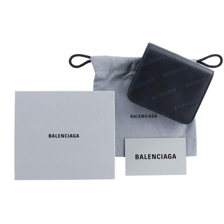 BALENCIAGA バレンシアガ 財布 二つ折り 594216 2AAXQ 1000 BALENCIAGA バレンシアガ 財布 二つ折り 594216 2AAXQ 1000