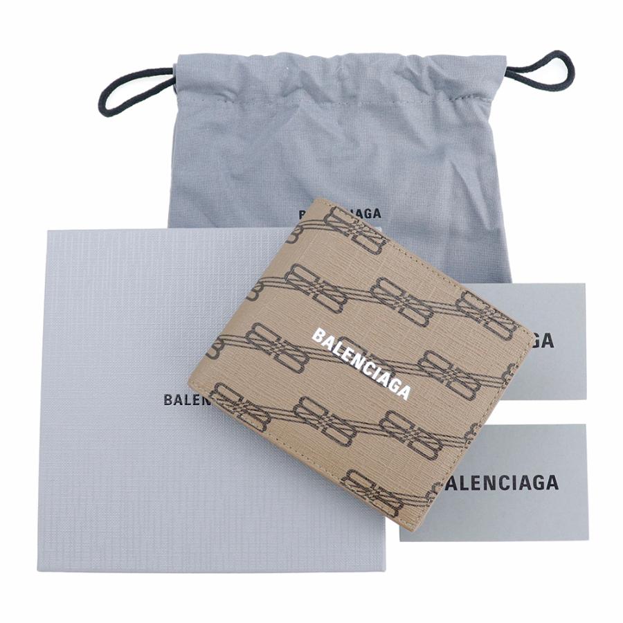 BALENCIAGA バレンシアガ 財布 二つ折り 小銭入れ付き レザー 本 BALENCIAGA バレンシアガ 財布 二つ折り 小銭入れ付き レザー 本