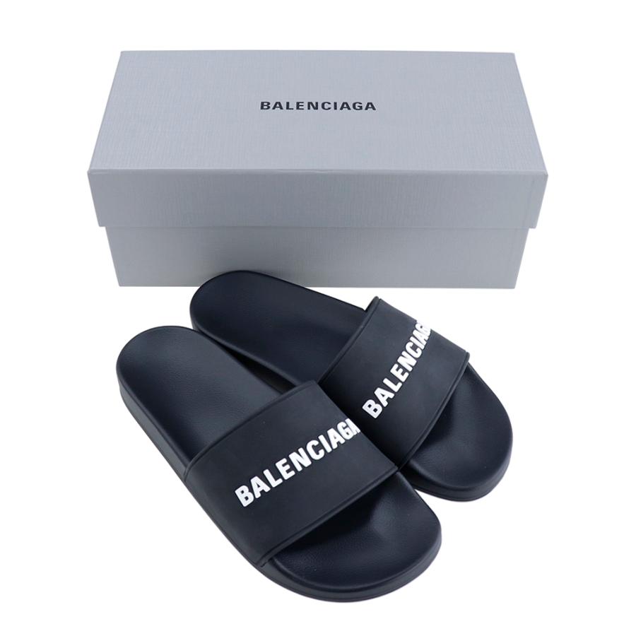 バレンシアガ サンダル BALENCIAGA シャワーサンダル POOL SLIDE BLACK 565826 W1S80 1006 ブラック｜brandparks｜09