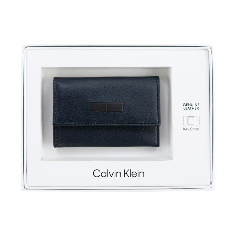 Calvin Klein カルバンクライン キーケース 6連 CK レザー 本革 Calvin Klein カルバンクライン キーケース 6連 CK レザー 本革