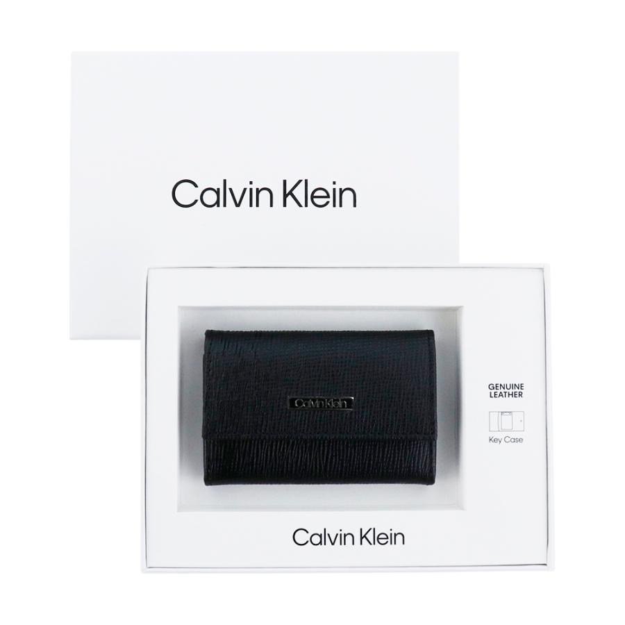 Calvin Klein カルバンクライン キーケース 6連 CK レザー 本革 Calvin Klein カルバンクライン キーケース 6連 CK レザー 本革