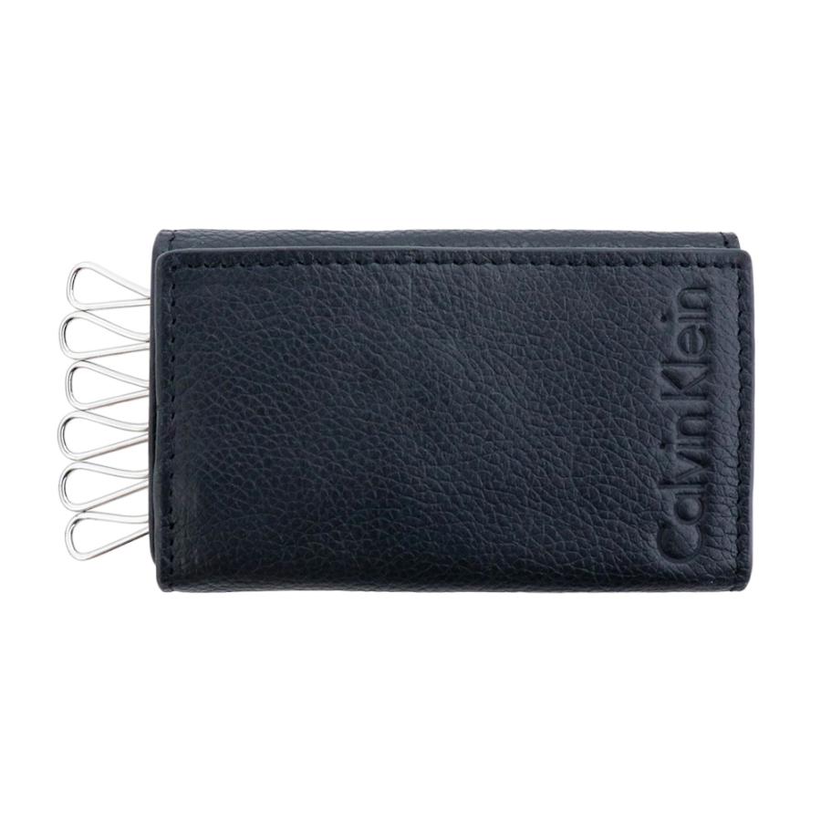 Calvin Klein カルバンクライン キーケース 6連 CK ロゴ型押し Calvin Klein カルバンクライン キーケース 6連 CK ロゴ型押し