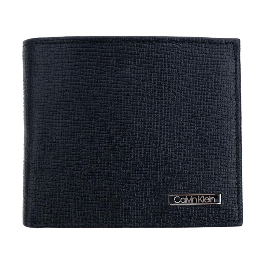 Calvin Klein カルバンクライン 財布 二つ折り CK ブラック Calvin Klein カルバンクライン 財布 二つ折り CK ブラック