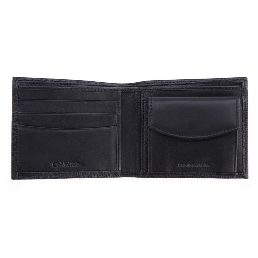 Calvin Klein カルバンクライン 財布 二つ折り CK ブラック Calvin Klein カルバンクライン 財布 二つ折り CK ブラック