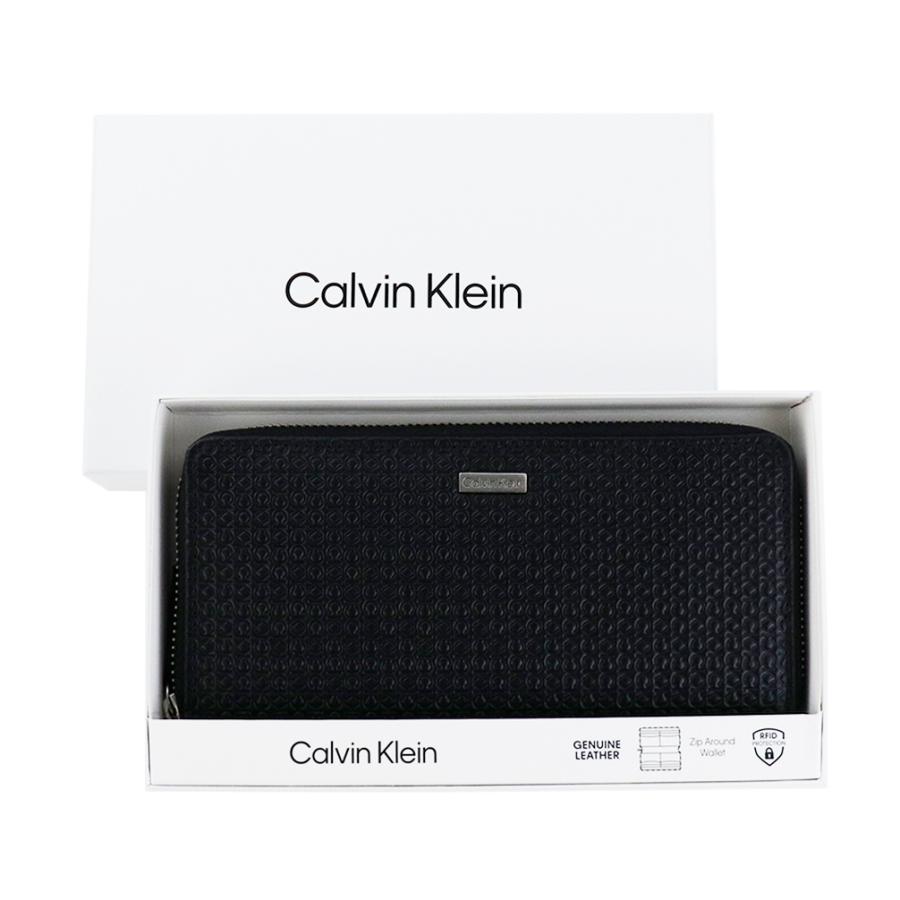 Calvin Klein カルバンクライン 財布 長財布 ラウンドファスナー Calvin Klein カルバンクライン 財布 長財布 ラウンドファスナー
