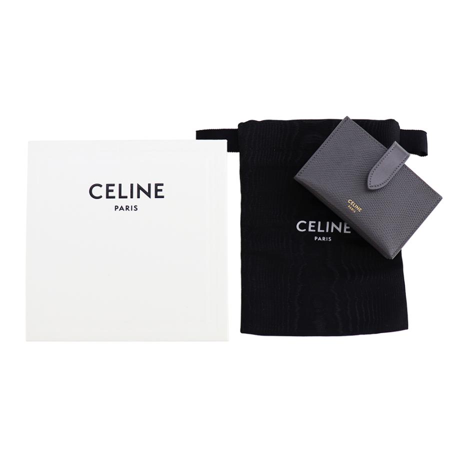 セリーヌ カードカース CELINE パスケース 名刺入れ 10B69 3BFP 10DC GREY グレー アコーディオン じゃばら レザー 本革｜brandparks｜11