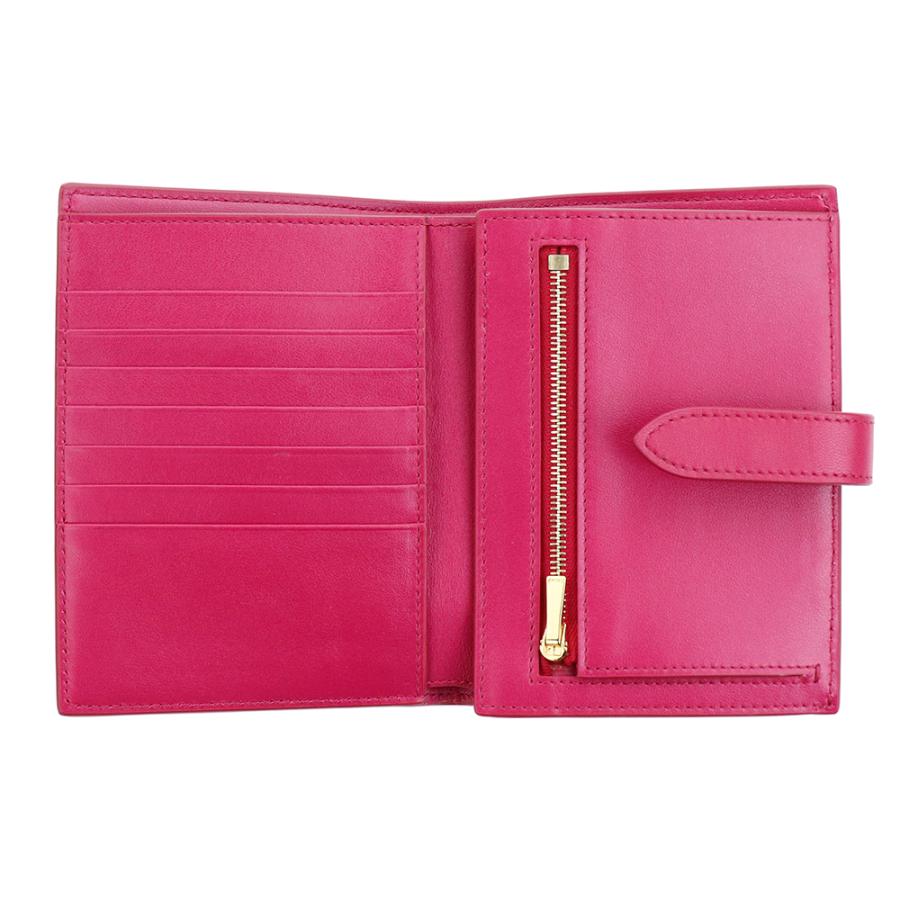 セリーヌ 財布 二つ折り CELINE ベルトフラップ ミディアム ストラップ ウォレット ESSENTIALS 10B64 3BFP 24PI PINK ピンク レザー 本革｜brandparks｜03