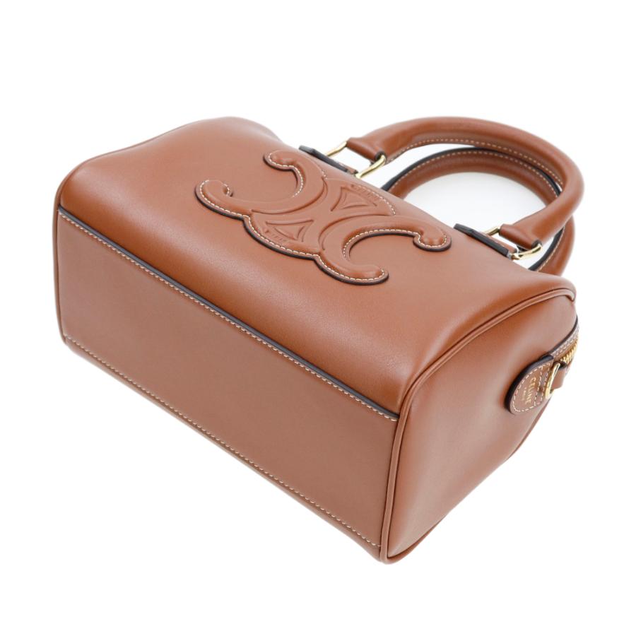 セリーヌ バッグ CELINE SMALL BOSTON TRIOMPHE 11377 3DU3 04LU タン