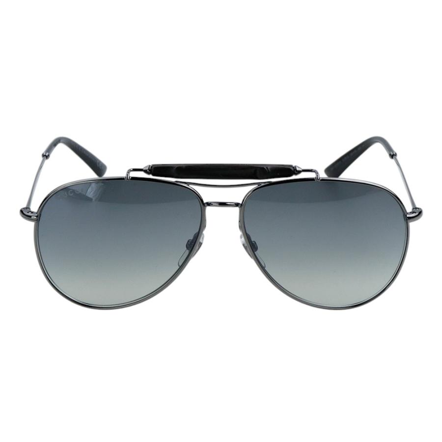 GUCCI ブラック サングラス GGパターン ケース付き GUCCI（グッチ） サングラス ブランド ブラック GUC-GG-0748S-001