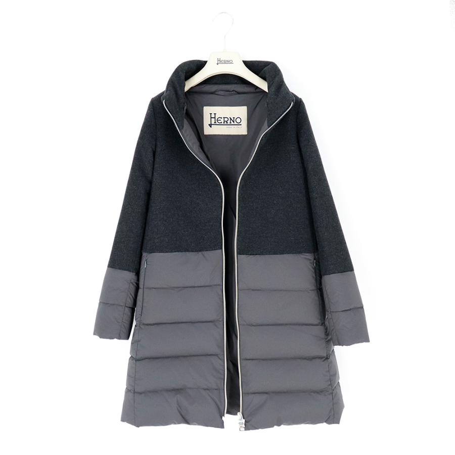 HERNO ヘルノ ダウンコート PI001760D 39601 ウール ナイロン HERNO ヘルノ ダウンコート PI001760D 39601 ウール ナイロン