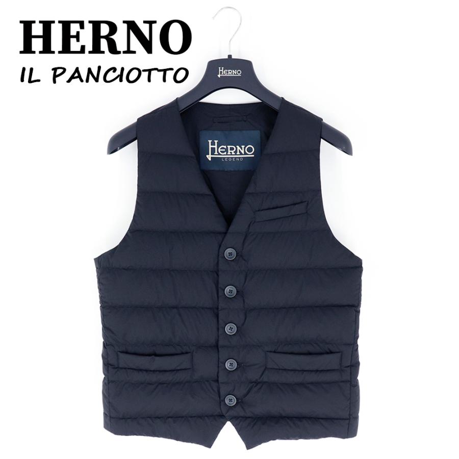 ヘルノ ダウン インナーダウン HERNO IL PANCIOTTO イル パンチオット PI002ULE 19288 9200 ブルーネイビー  ベスト ジレ スーツ アウター : herno-0007-9200 : ブランドパークス Yahoo!店 - 通販 - Yahoo!ショッピング