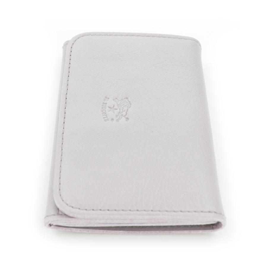 【新品未使用】イルビゾンテ ケース ☆☆マルヴァ（ペールアイリス）☆☆ IL BISONTE（イルビゾンテ） カードケース 名刺入れ マルバ ペール