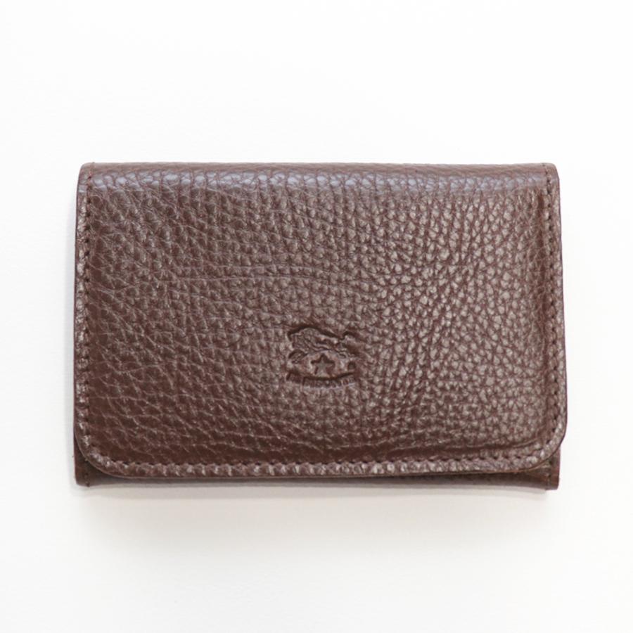 IL BISONTE（イルビゾンテ） カードケース 名刺入れ マローネ ダーク