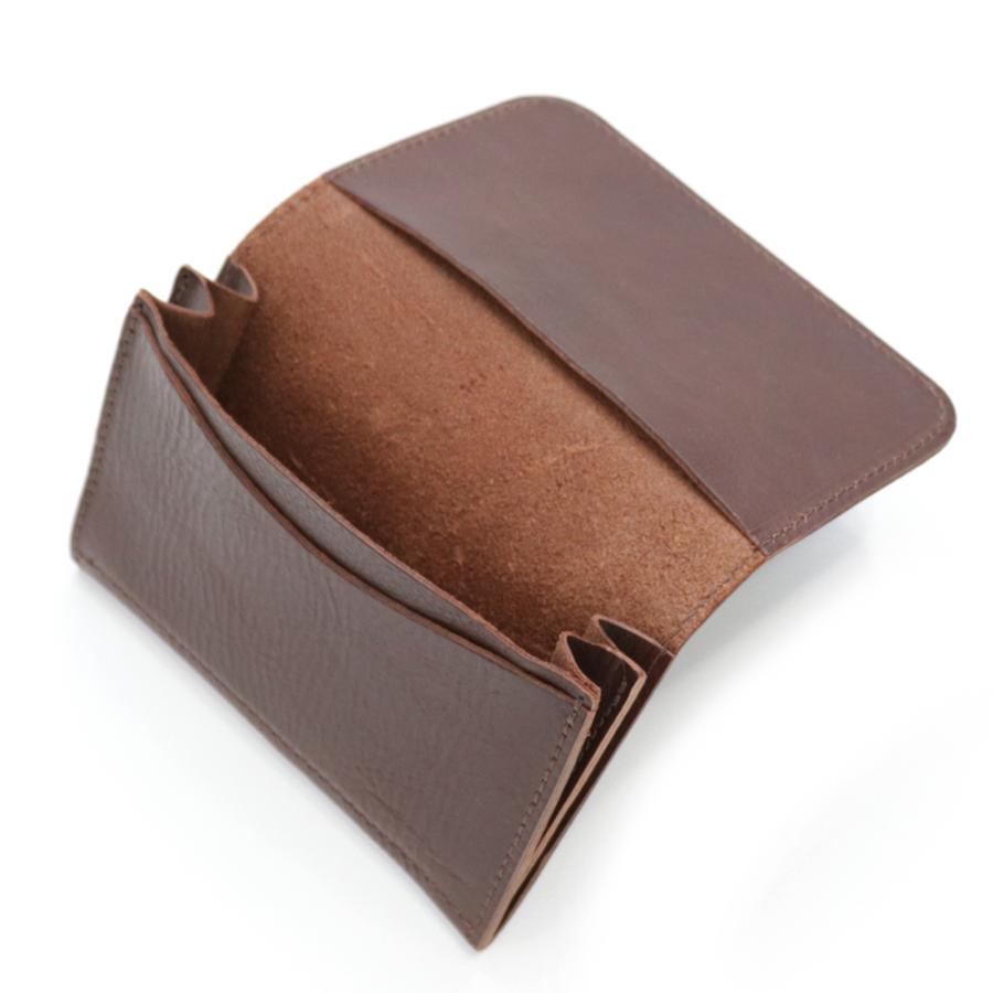IL BISONTE（イルビゾンテ） カードケース 名刺入れ マローネ ダーク