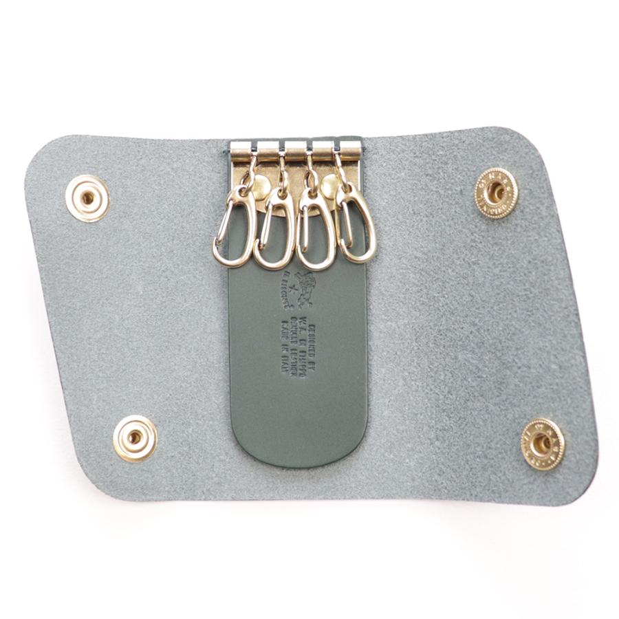 IL BISONTE（イルビゾンテ） キーケース 4連 ヴェルデ グリーン