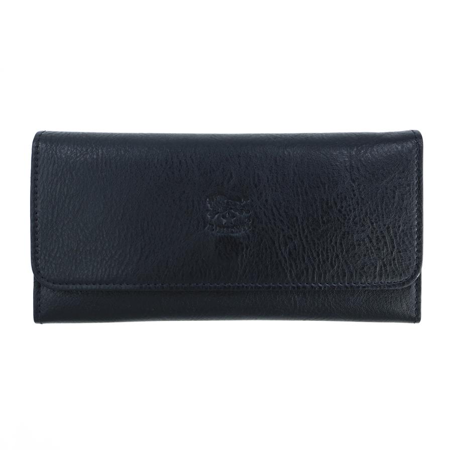 IL BISONTE（イルビゾンテ） 長財布 三つ折り財布 フラップ じゃばら