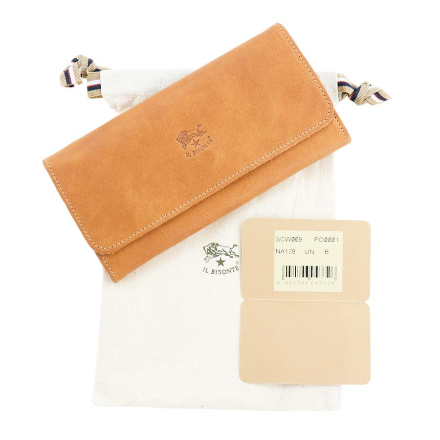 IL BISONTE イルビゾンテ 長財布 三つ折り SCW009 PO0001 NA178B IL BISONTE イルビゾンテ 長財布 三つ折り SCW009 PO0001 NA178B
