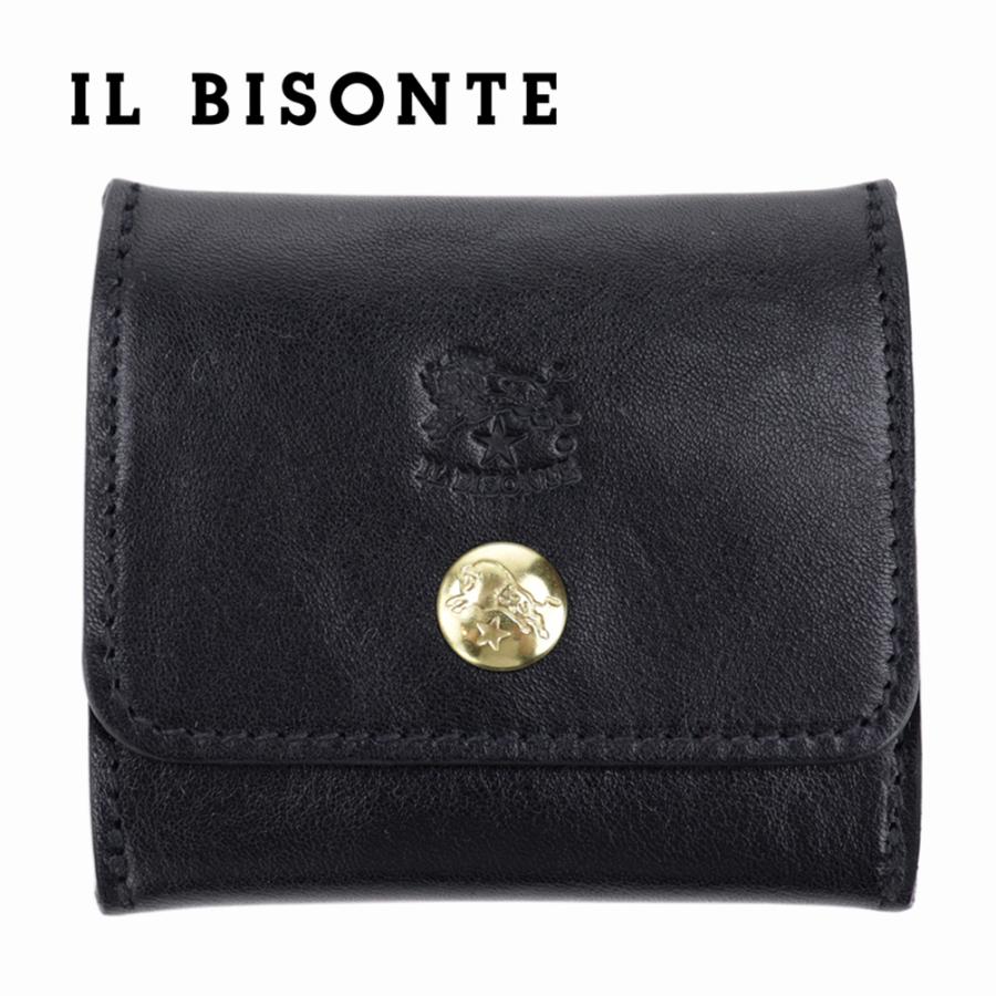IL BISONTE イルビゾンテ コインケース ブラック- IL BISONTE イルビゾンテ コインパース