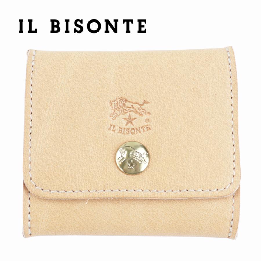 【驚きの値段で】 IL BISONTE スクエア型 小銭入れ コインケース イルビゾンテ 小物