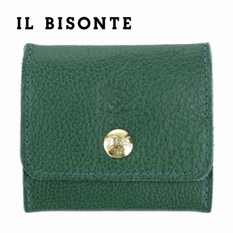 IL BISONTE イルビゾンテ コインケース 小銭入れ スクエア型 IL BISONTE イルビゾンテ コインケース 小銭入れ スクエア型