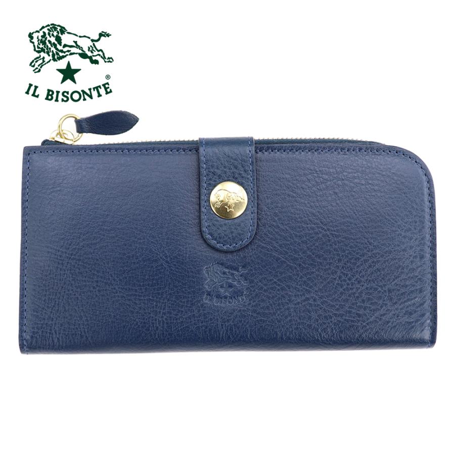 IL BISONTE イルビゾンテ 財布 二つ折り 長財布 ボタン L字 IL BISONTE イルビゾンテ 財布 二つ折り 長財布 ボタン L字