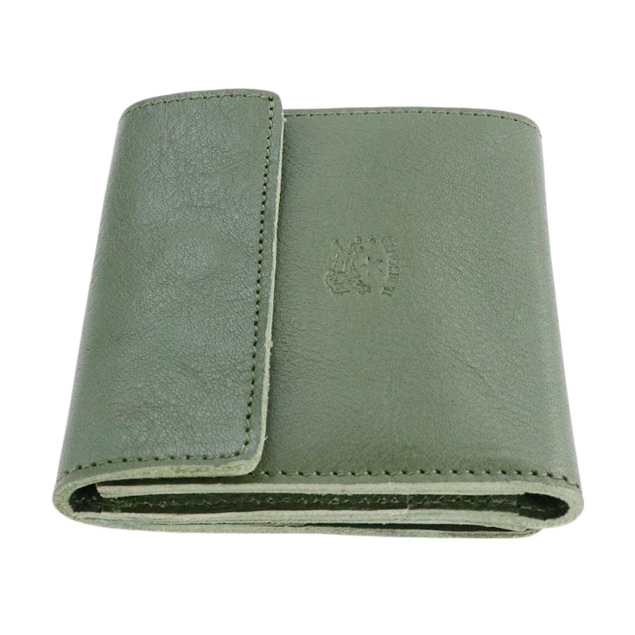 IL BISONTE イルビゾンテ 財布 三つ折り SMW022 PV0001 GR373B IL BISONTE イルビゾンテ 財布 三つ折り SMW022 PV0001 GR373B
