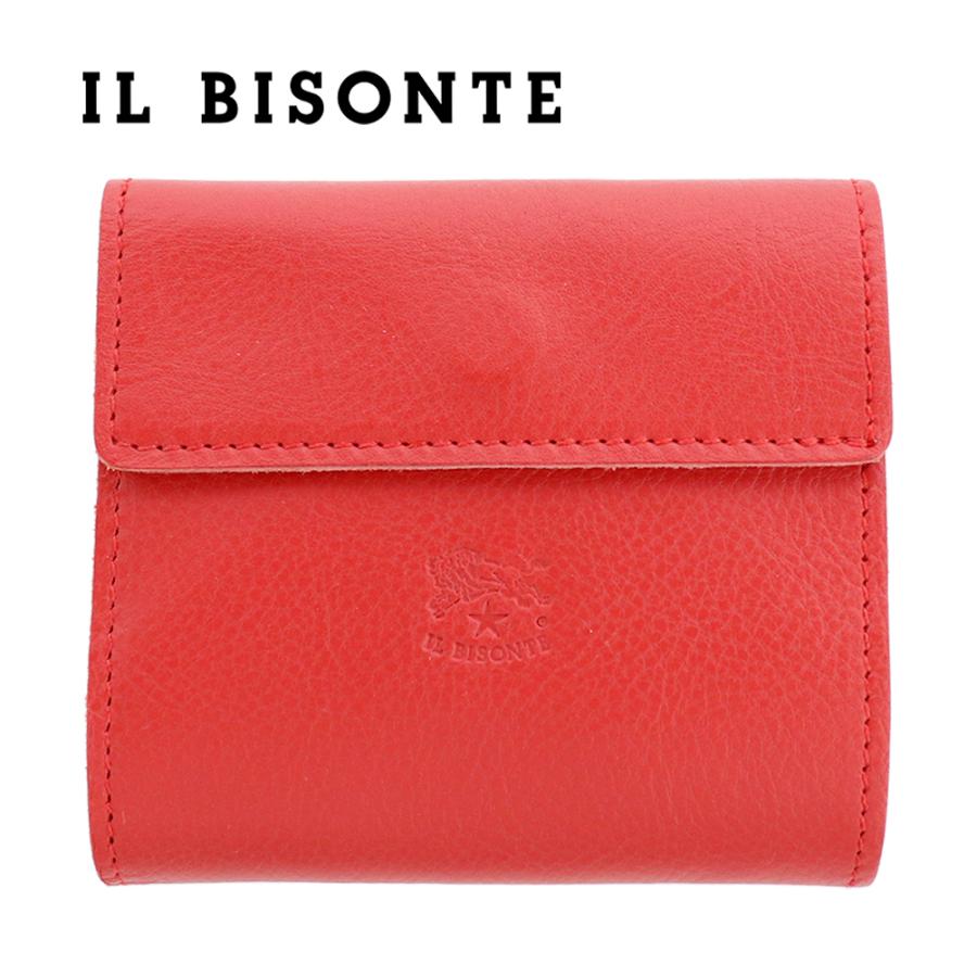 IL BISONTE イルビゾンテ 財布 三つ折り レザー 本革 IL BISONTE イルビゾンテ 財布 三つ折り レザー 本革