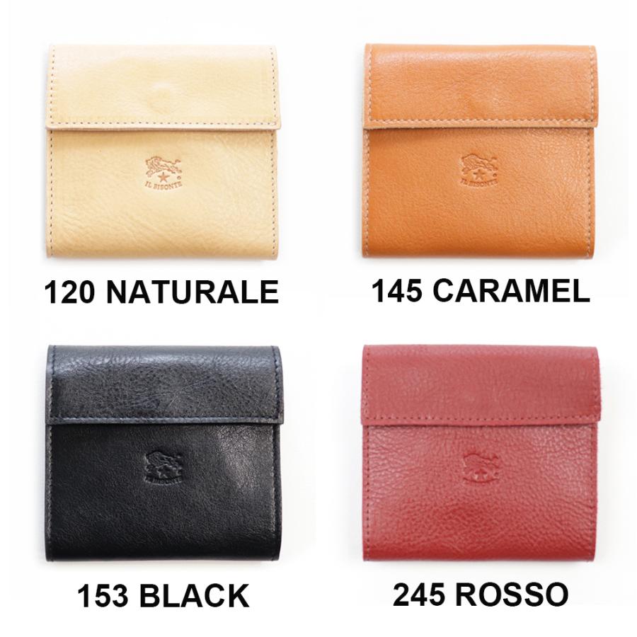 イルビゾンテ 財布 三つ折り ミニ財布 IL BISONTE SMW022 C0455