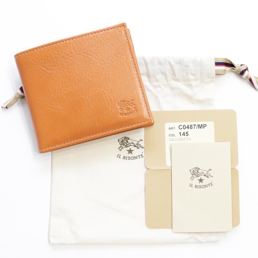 IL BISONTE イルビゾンテ 財布 二つ折り レザー 本革 小銭入れ IL BISONTE イルビゾンテ 財布 二つ折り レザー 本革 小銭入れ