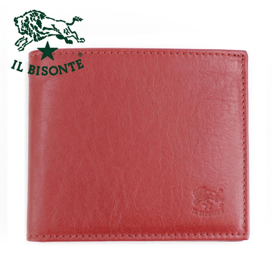 IL BISONTE イルビゾンテ 財布 二つ折り レザー 本革 小銭入れ IL BISONTE イルビゾンテ 財布 二つ折り レザー 本革 小銭入れ