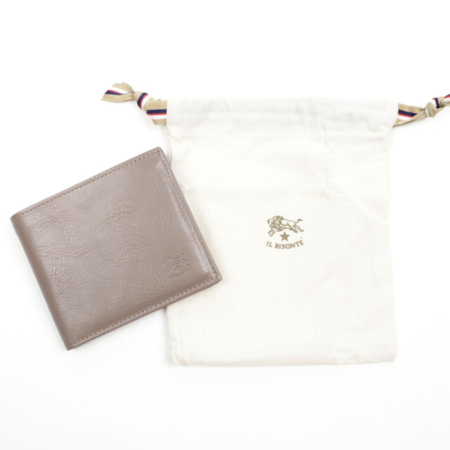 IL BISONTE（イルビゾンテ） 財布 二つ折り レザー 本革 小銭入 