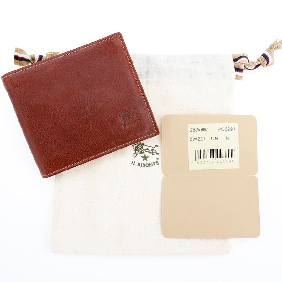 IL BISONTE イルビゾンテ 財布 二つ折り SBW007 PO0001 BW221N IL BISONTE イルビゾンテ 財布 二つ折り SBW007 PO0001 BW221N