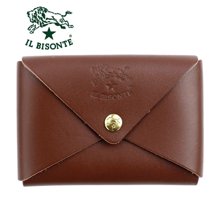 専用です　【新品　未使用】イルビゾンテ ケース ブラウン IL BISONTE（イルビゾンテ） 国内正規取扱店（即日発送）(イルビゾンテ