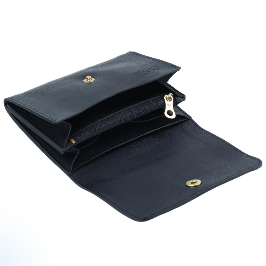 IL BISONTE（イルビゾンテ） 二つ折り財布 小銭入れ付き コンパクト