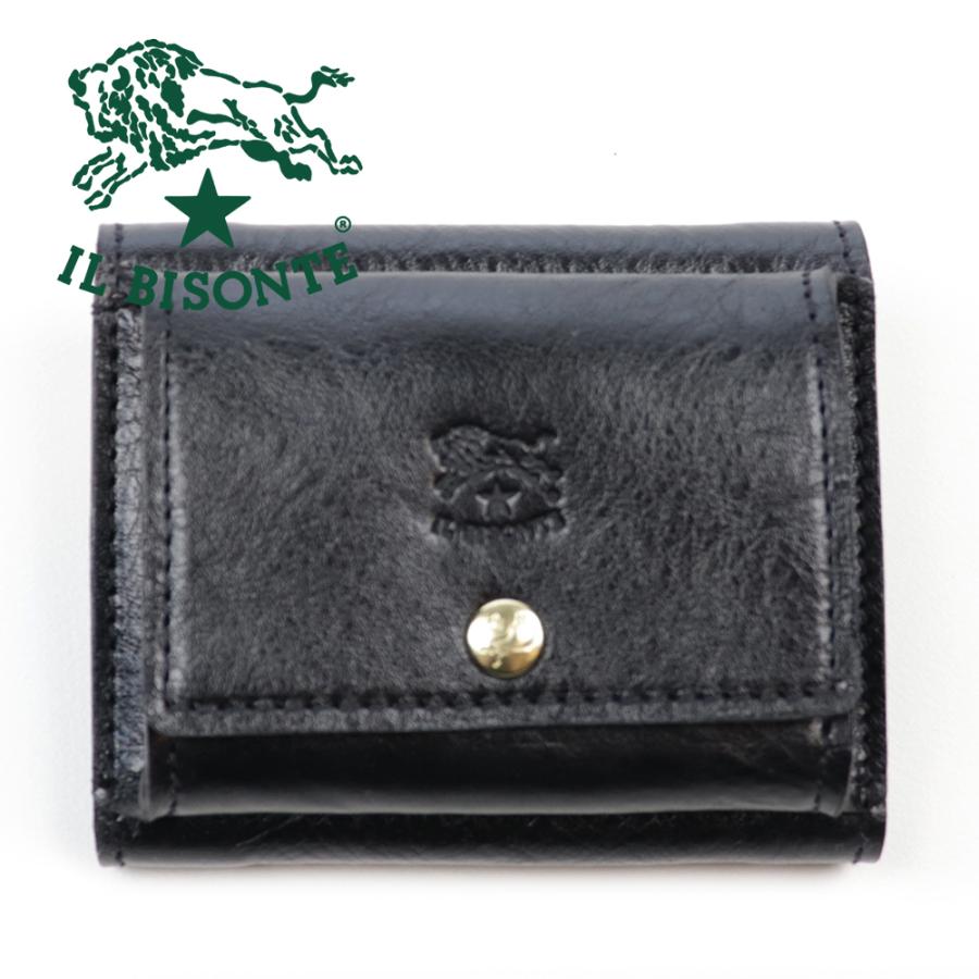 IL BISONTE イルビゾンテ 財布 三つ折り ミニ財布 C0940 IL BISONTE イルビゾンテ 財布 三つ折り ミニ財布 C0940