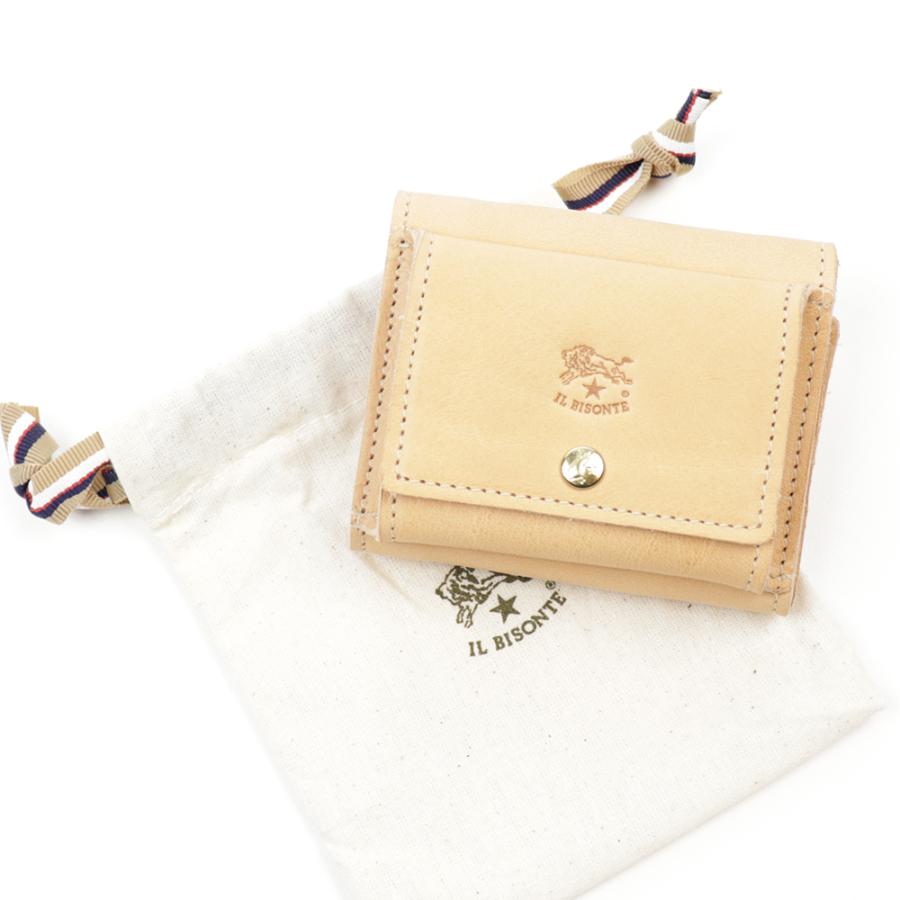 IL BISONTE（イルビゾンテ） 財布 三つ折り ミニ財布 C0940 コンパクト