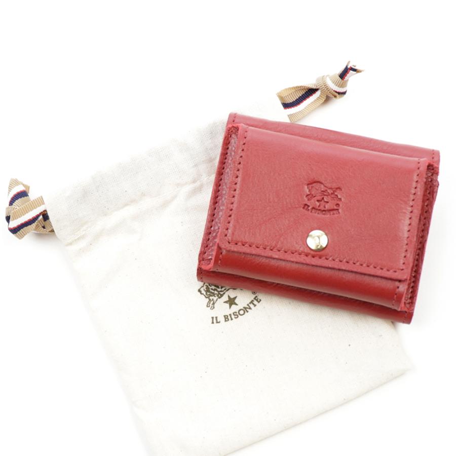 IL BISONTE イルビゾンテ 財布 三つ折り ミニ財布 C0940
