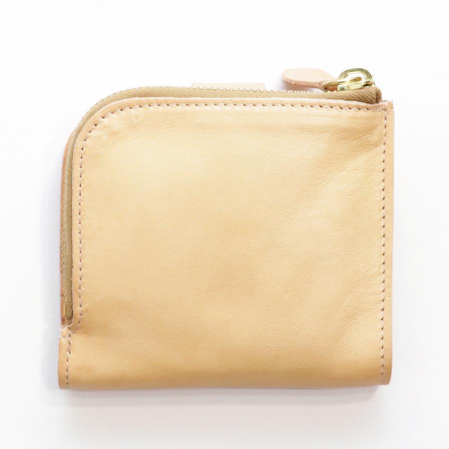 イルビゾンテ 財布 二つ折り IL BISONTE ボタン L字ファスナー 小銭  