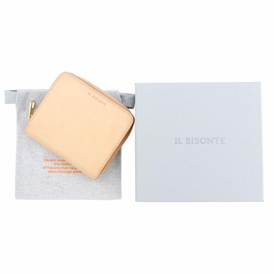 IL BISONTE（イルビゾンテ） 財布 二つ折り財布 コンパクトウォレット