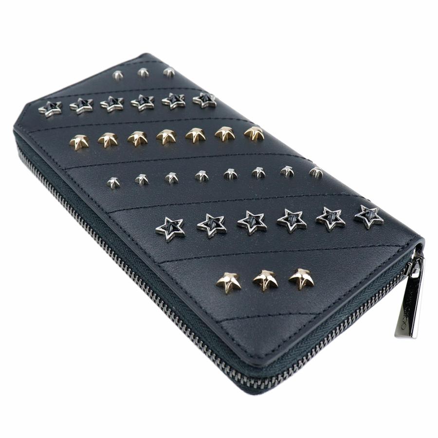 JIMMY CHOO ジミーチュウ 財布 ラウンドファスナー 長財布 JIMMY CHOO ジミーチュウ 財布 ラウンドファスナー 長財布