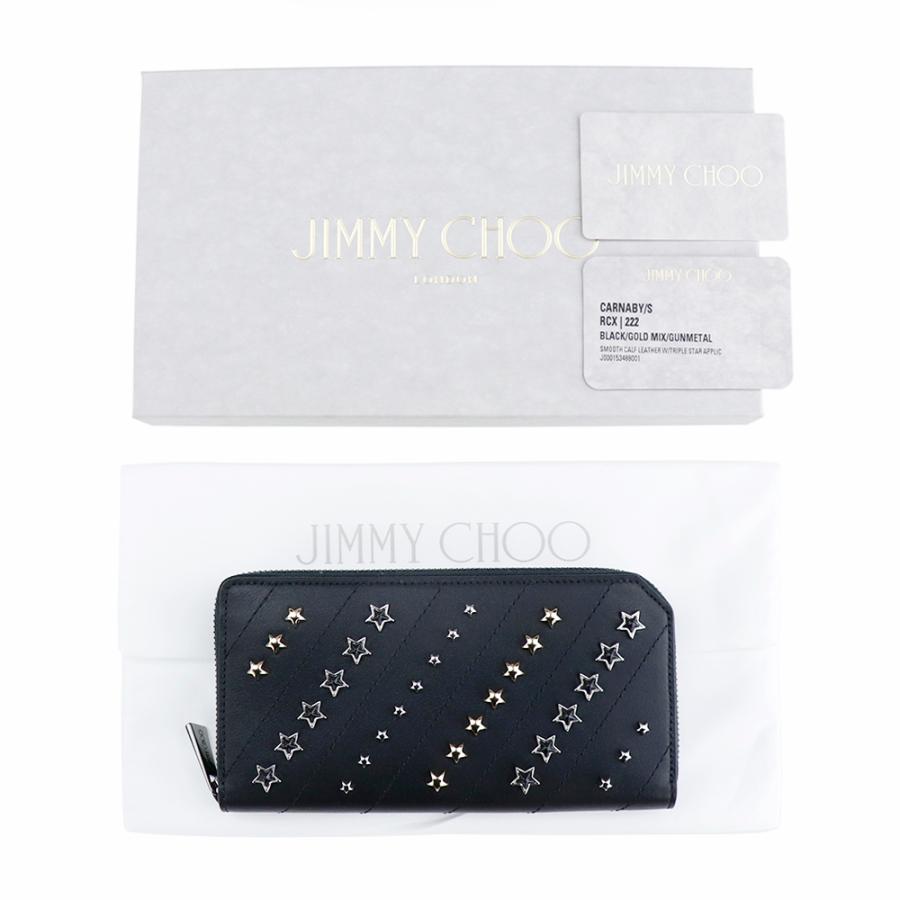 JIMMY CHOO ジミーチュウ 財布 ラウンドファスナー 長財布 JIMMY CHOO ジミーチュウ 財布 ラウンドファスナー 長財布