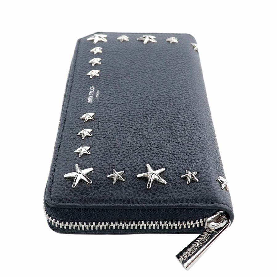 JIMMY CHOO ジミーチュウ 財布 長財布 CARNABY S UUF BLACK JIMMY CHOO ジミーチュウ 財布 長財布 CARNABY S UUF BLACK