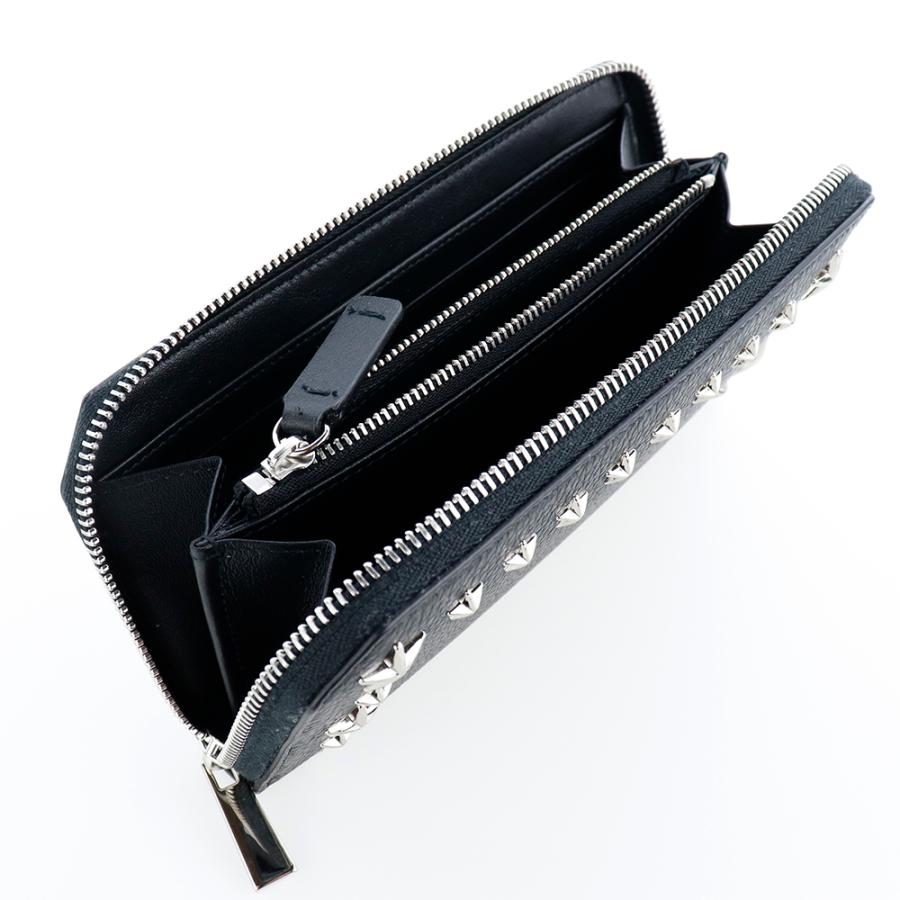 JIMMY CHOO ジミーチュウ 財布 長財布 CARNABY S UUF BLACK JIMMY CHOO ジミーチュウ 財布 長財布 CARNABY S UUF BLACK