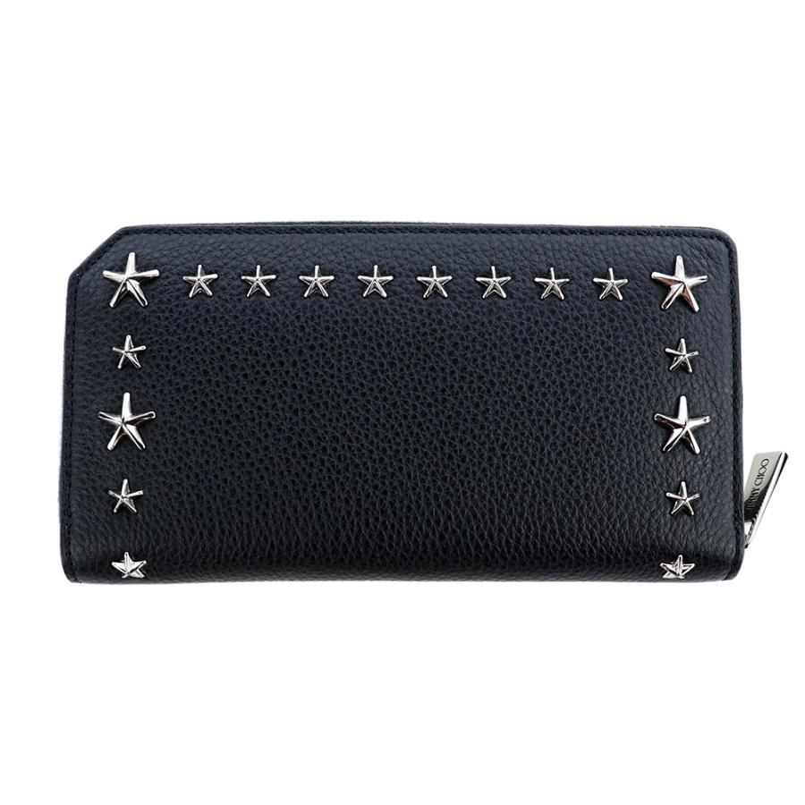 JIMMY CHOO ジミーチュウ 財布 長財布 CARNABY S UUF BLACK JIMMY CHOO ジミーチュウ 財布 長財布 CARNABY S UUF BLACK