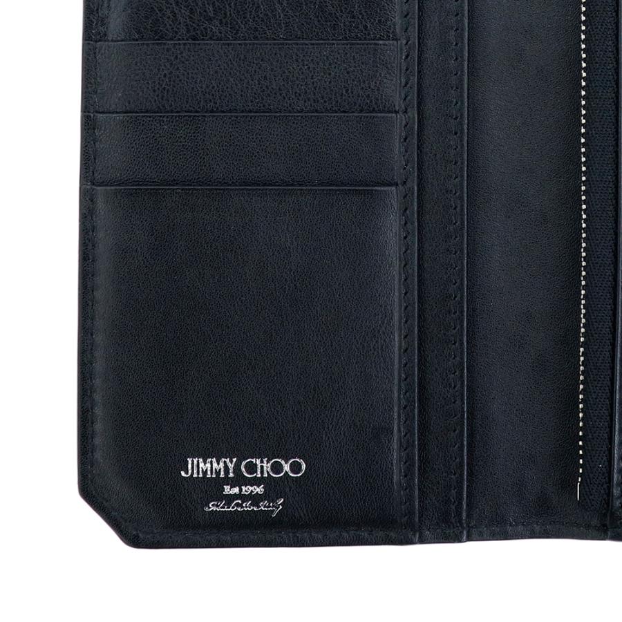 JIMMY CHOO ジミーチュウ 財布 長財布 Jimmy Choo BLACK JIMMY CHOO ジミーチュウ 財布 長財布 Jimmy Choo BLACK